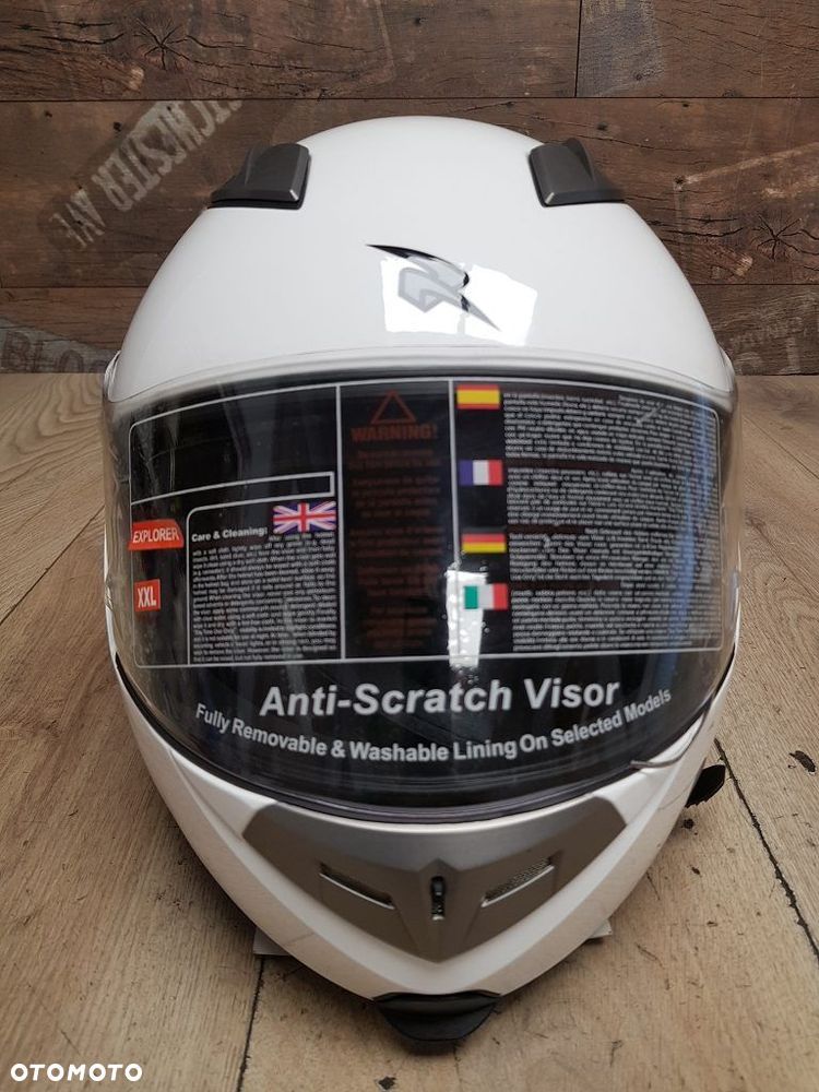 Kask motocyklowy szczękowy otwierany Richa RXA Explorer rozmiar XXL - 2