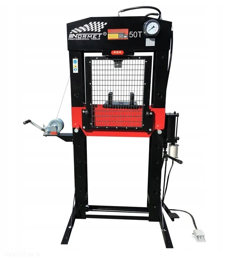 PRASA WARSZTATOWA HYDRAULICZNA SPAWANA 50T NORMET - 9