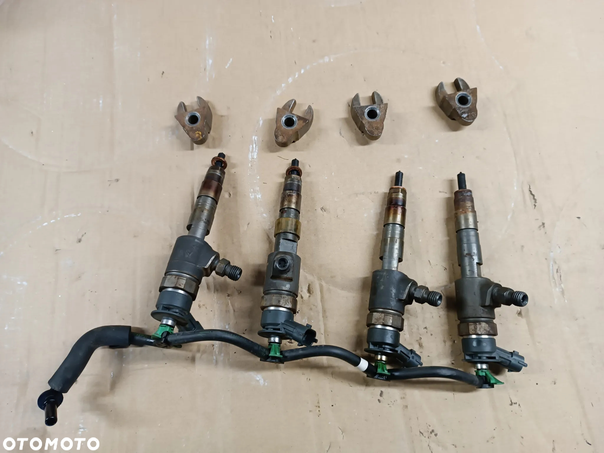 WTRYSKI BOSCH KOMPLET 0445110340 CITROEN PEUGEOT 1.6 EHDI - 7