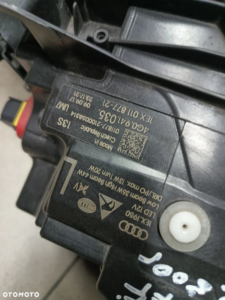 Audi A6 C7 lift reflektor lewy full LED matrix 4g0941035 - 5