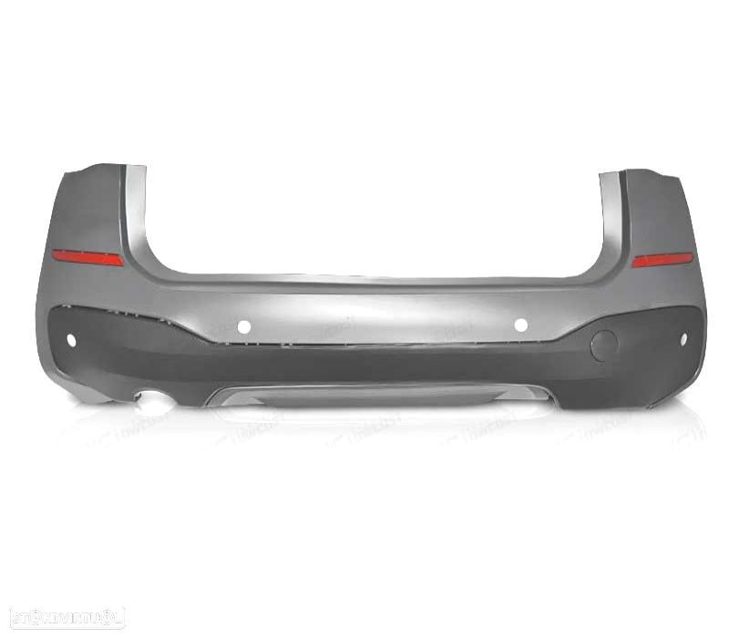 PARA-CHOQUES TRASEIRO BMW X1 F48 15-19 LOOK M PDC - 3