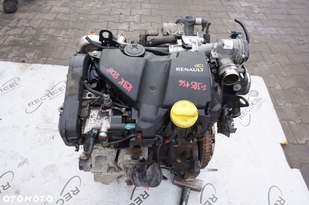 SILNIK RENAULT KANGO II 1.5 DCI K9K 808 83 TYŚ KM KOMPLETNY - 1