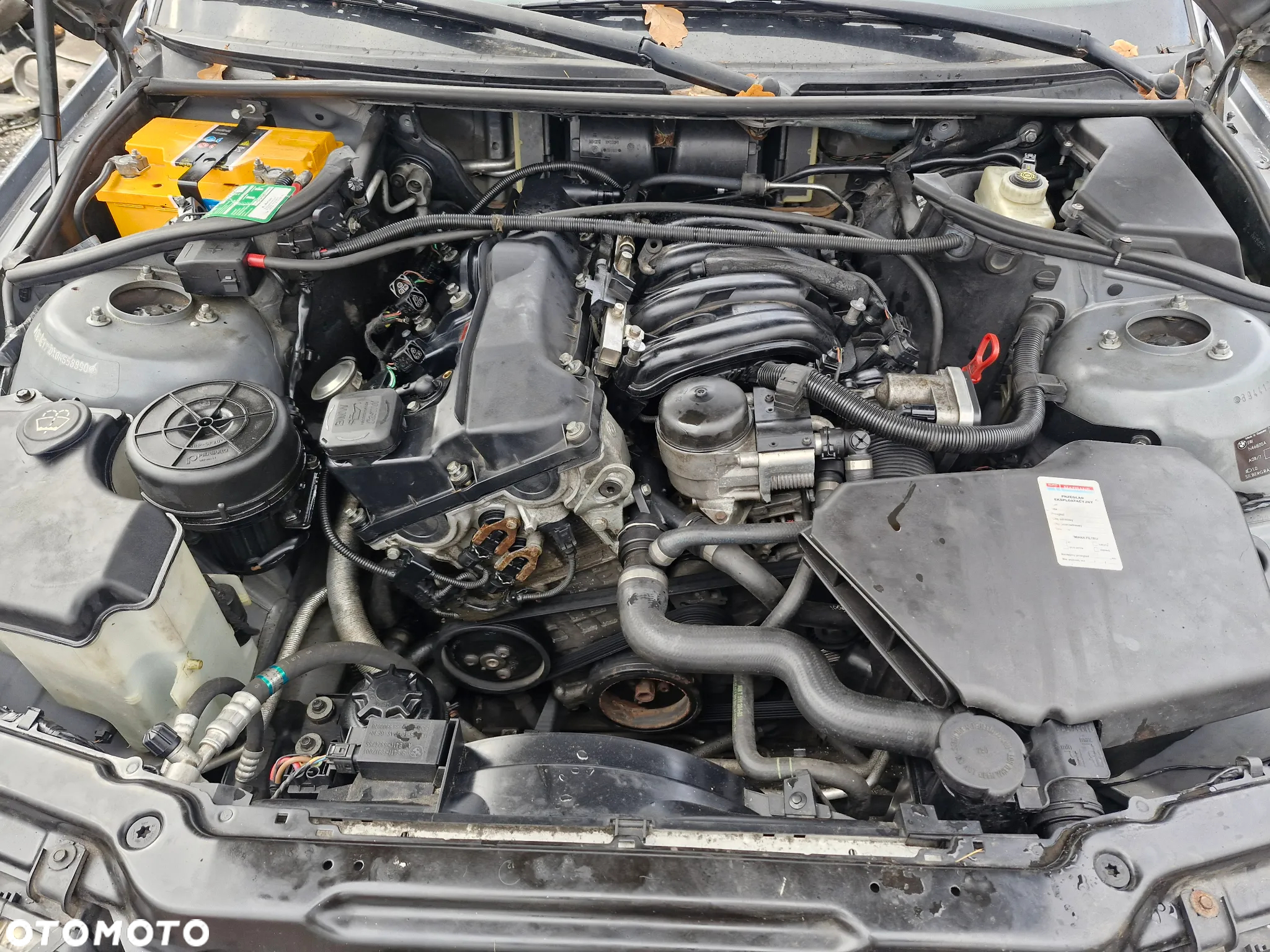 Bmw E46 maska silber grau metalic  zderzak błotnik drzwi szyba felgi pojazd na czesci demontaż - 4