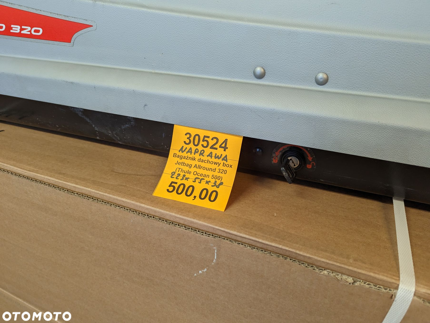 Bagażnik dachowy box Jetbag Apollo 200 - 2