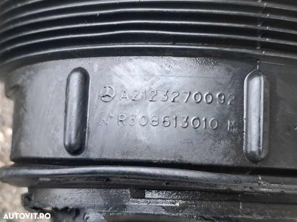 Perna aer amortizor pneumatic burduf stanga dreapta spate  Original Mercedes E-class W212, S212 2009-2016, CLS C218, X218 2011-2017 - 7