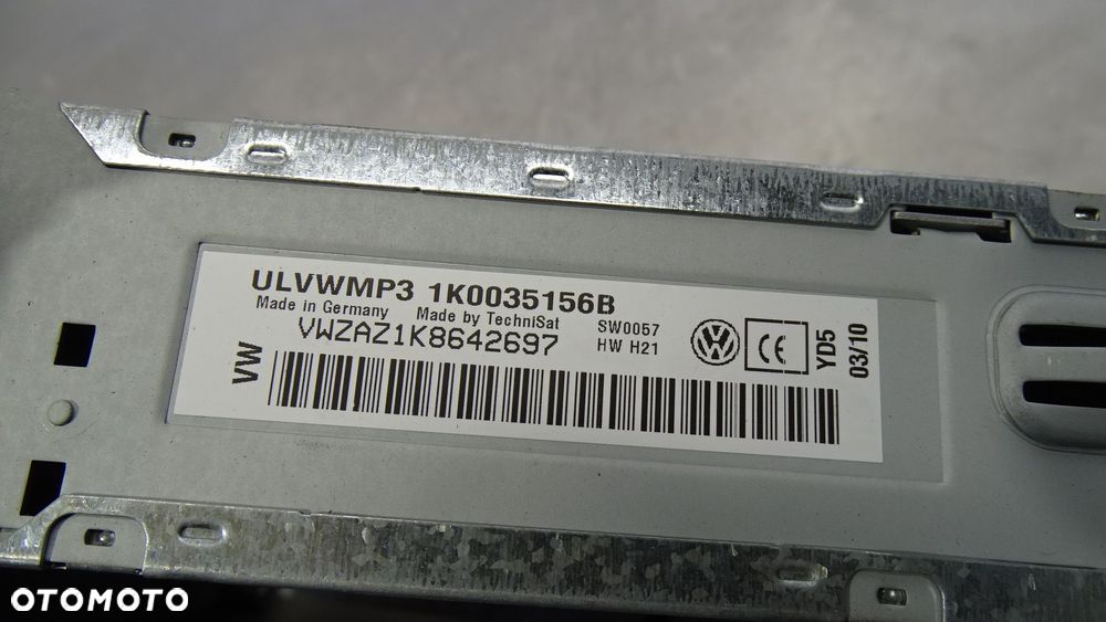 RADIO VOLKSWAGEN GOLF VI 1.4 TSI 1K0035156B - 5