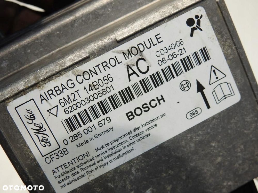SENSOR AIR BAG AIRBAG FORD GALAXY MK2 6M2T-14B056 0285001679 - 6