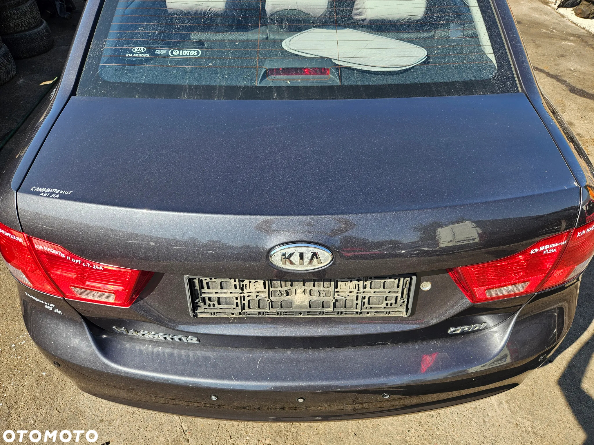 KIA MAGENTIS II LIFT KLAPA BAGAŻNIKA ABT SEDAN - 2