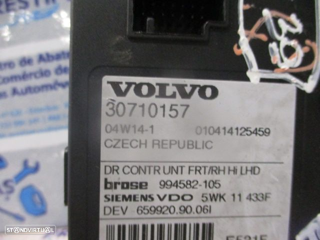Motor Elevador Vidro 30710157 992745 100 VOLVO V50 2004 2.0D 136CV 5P CINZA FD - 5