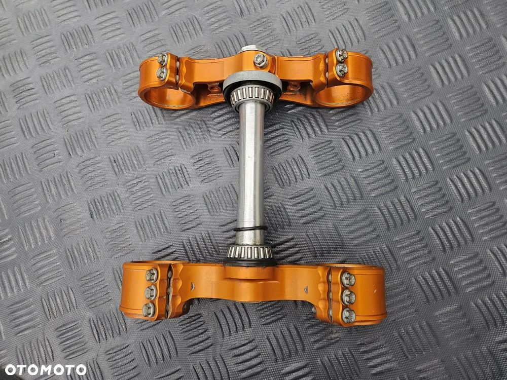 KTM PÓŁKI POWER PARTS WP48 SXF SX EXC WP 48 ZAWIESZENIE ZMIENNY OFFSET KUTE ZŁOTE - 7