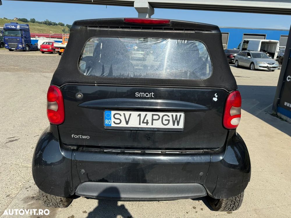 Bara / Capota / Faruri / Aripi / Usi / HardTop/ Haion Smart Fortwo Cabriolet 0.7i 2000-2007 - 4