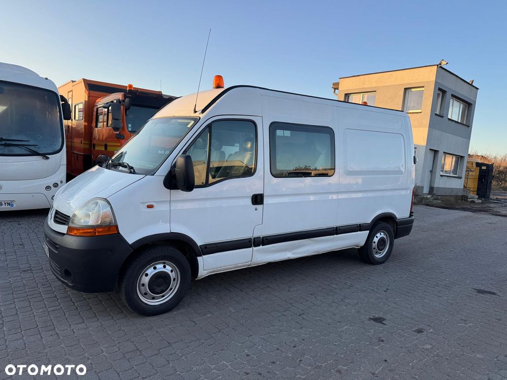 Renault Master 2009r. 7 Osoba Brygadówka L2H2 - 2