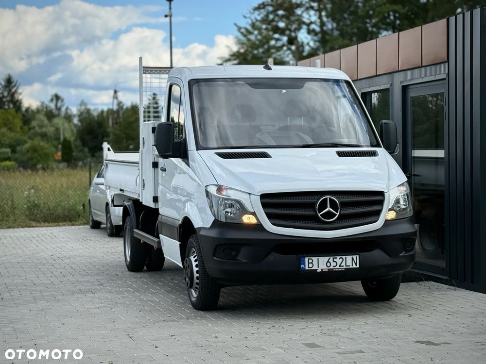 Mercedes-Benz Sprinter 514 CDI / Wywrotka JPM / 2.143cm3 OM651 140KM / 2018 Rok Produkcji / 215.010KM Przebieg / Bliźniaki Podwójne Koła / Klimatyzacja / ZAREJESTROWANY W PL - 3