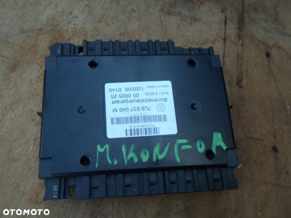 moduł sterownik komfortu vw touareg cayenne - 1