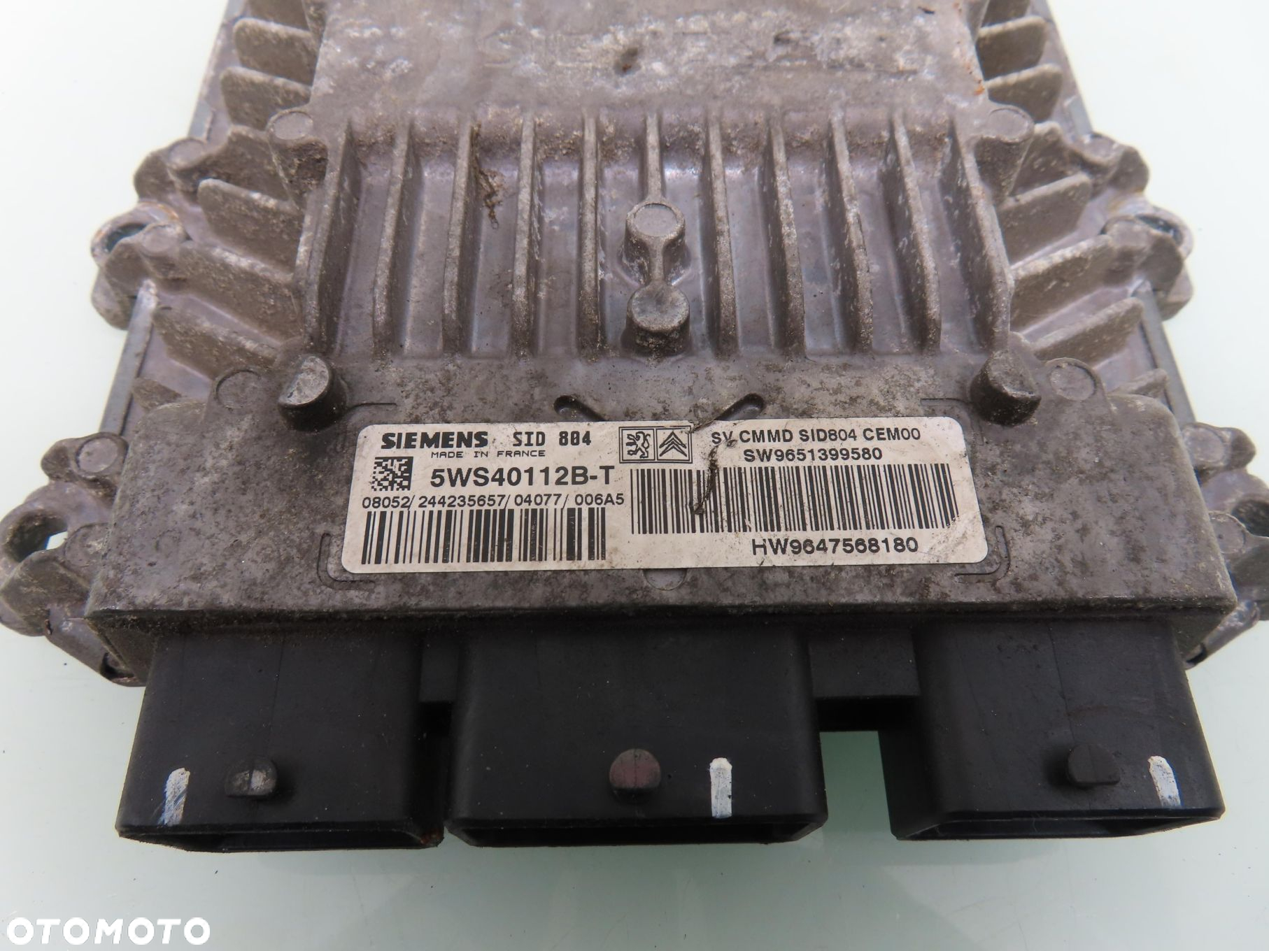 STEROWNIK CITROEN C3 I 1.4 HDi 5WS40112BT SW9651399580 HW9647568180 - 4