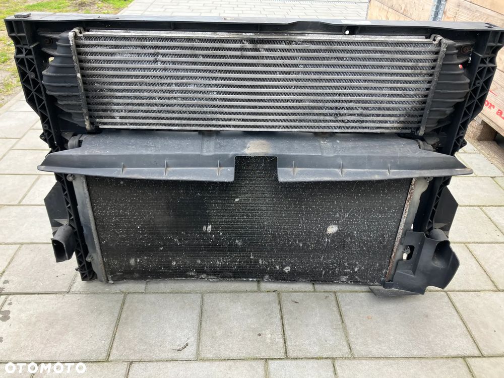 KOMPLET CHŁODNIC RENAULT MASTER II 2.2 DCI 2002 ROK MOVANO PAS PRZEDNI KASETA CHŁODNICA WODY INTERCOOLER WENTYLATOR 8200023040 - 3