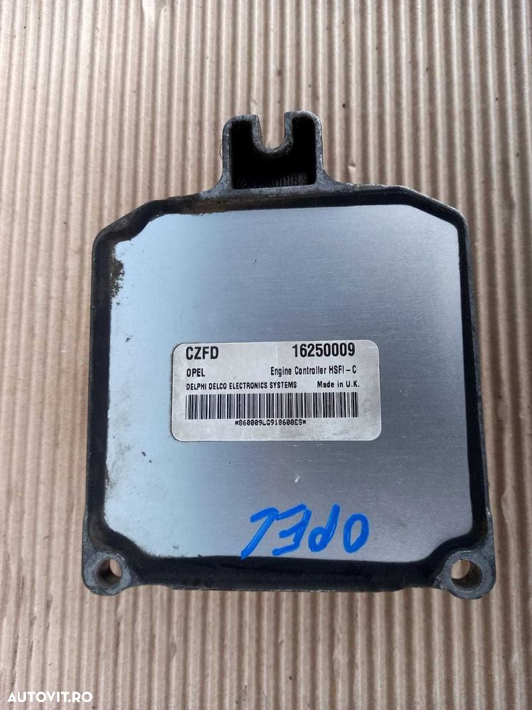 Opel Astra G H  Zafira A B Vectra B Bertone, calculator ECU - 6