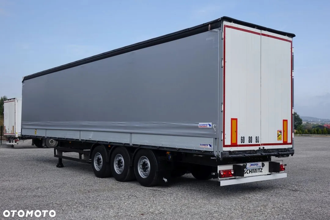 Schmitz Cargobull BURTO-FIRANKA / STANDARD / OSIE SCHMITZ / NOWE PLANDEKI / 2 OSIE PODNOSZONE / - 6