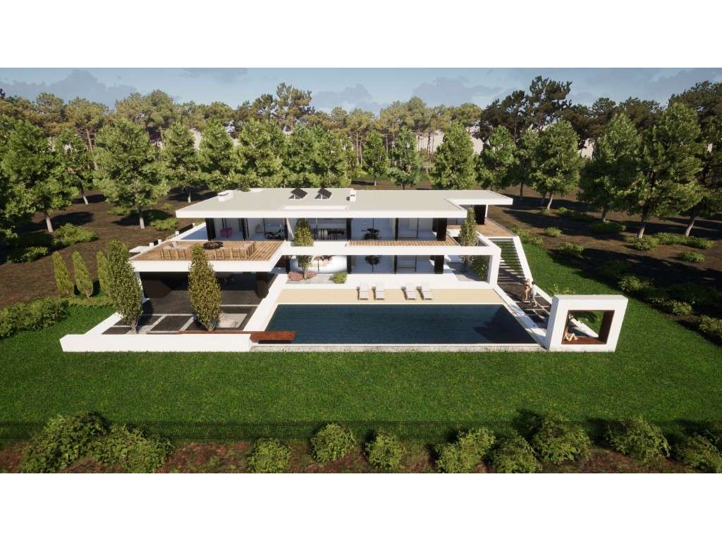 Terreno com frente Golfe e Lago com Projeto arquitetónico exclusivo... - Grande imagem: 2/12