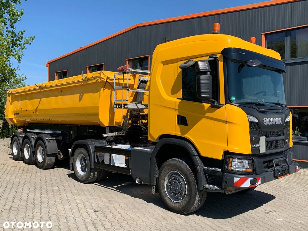 Scania G450 XT 4x4 EURO6 CIĄGNIK SIODŁOWY Z HYDRAULIKĄ WYWROTU - 3