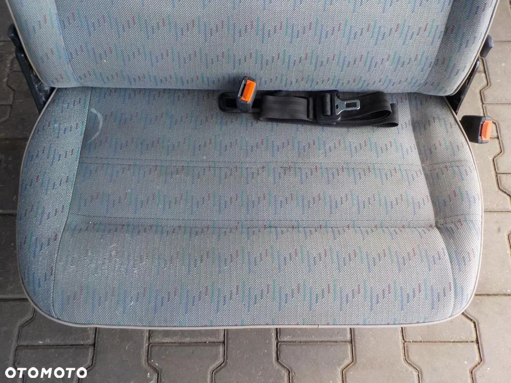 VW T4 SIEDZENIE FOTEL DWÓJKA PODWÓJNY PRZÓD - 2