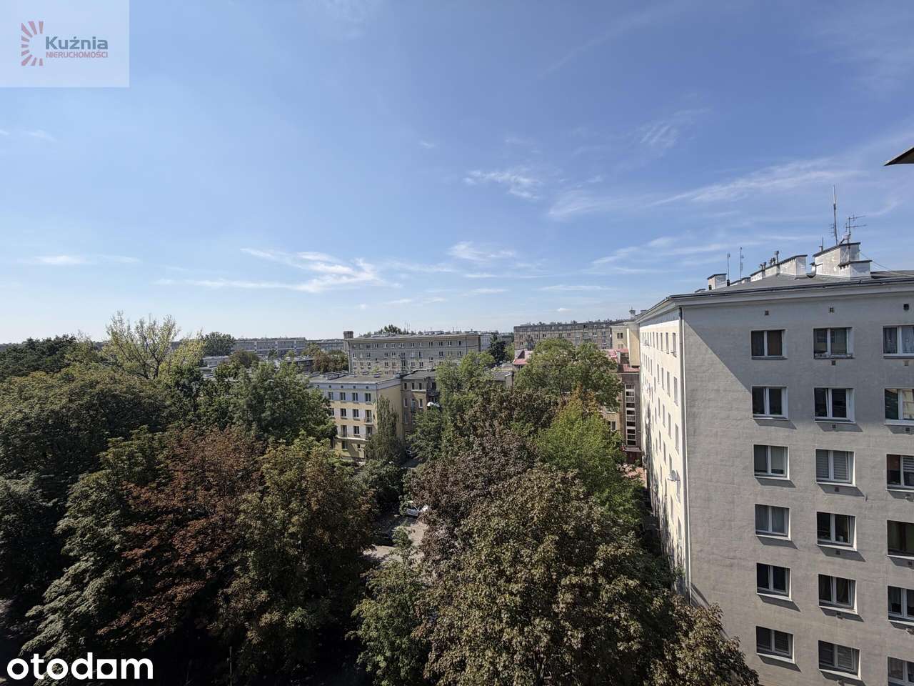 Kamienica, stara Ochota, przestrzenny idok