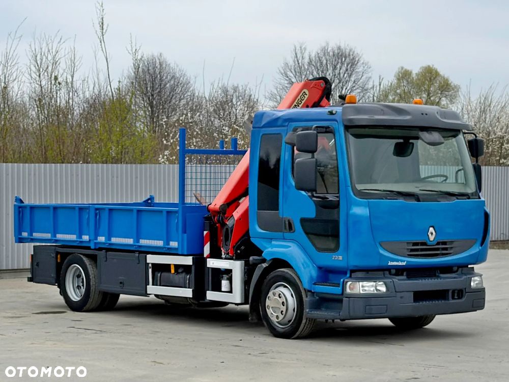 Renault MIDLUM 220 * PALFINGER PK 8502 B * STAN BDB - 3