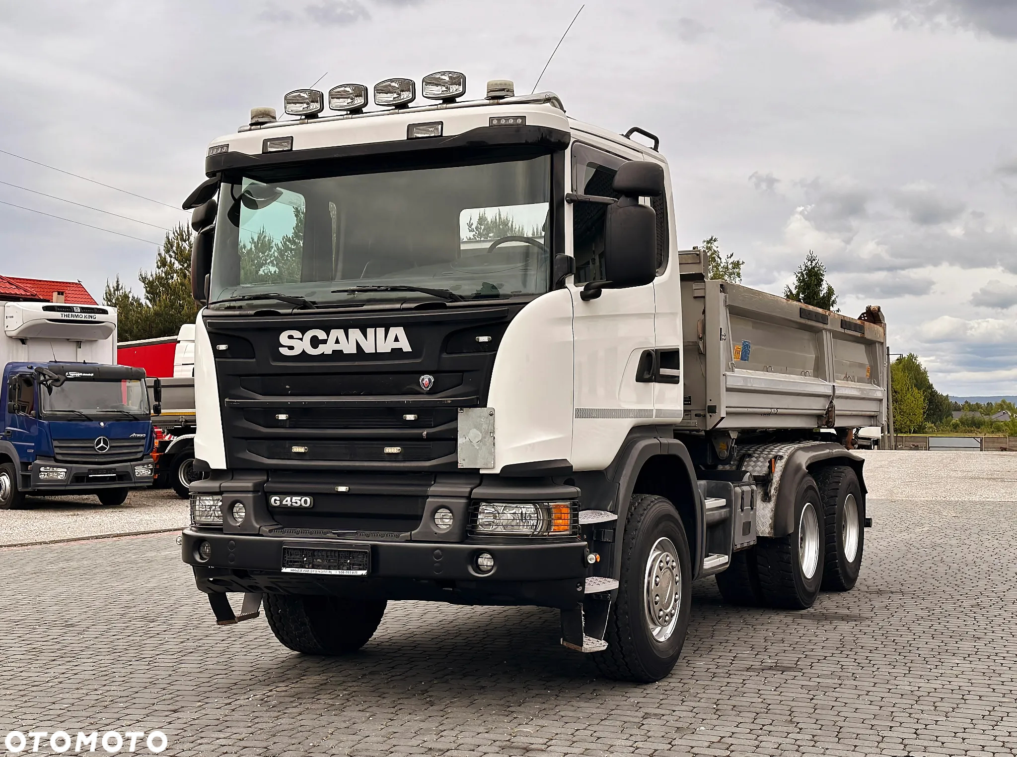 Scania G450 bez EGR / 6X4 / WYWROTKA MEILLER 3S / BORDMATIC - 21