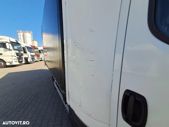 Iveco daily 35s18 3.0d 180cp prelata si cabina de dormit - 25