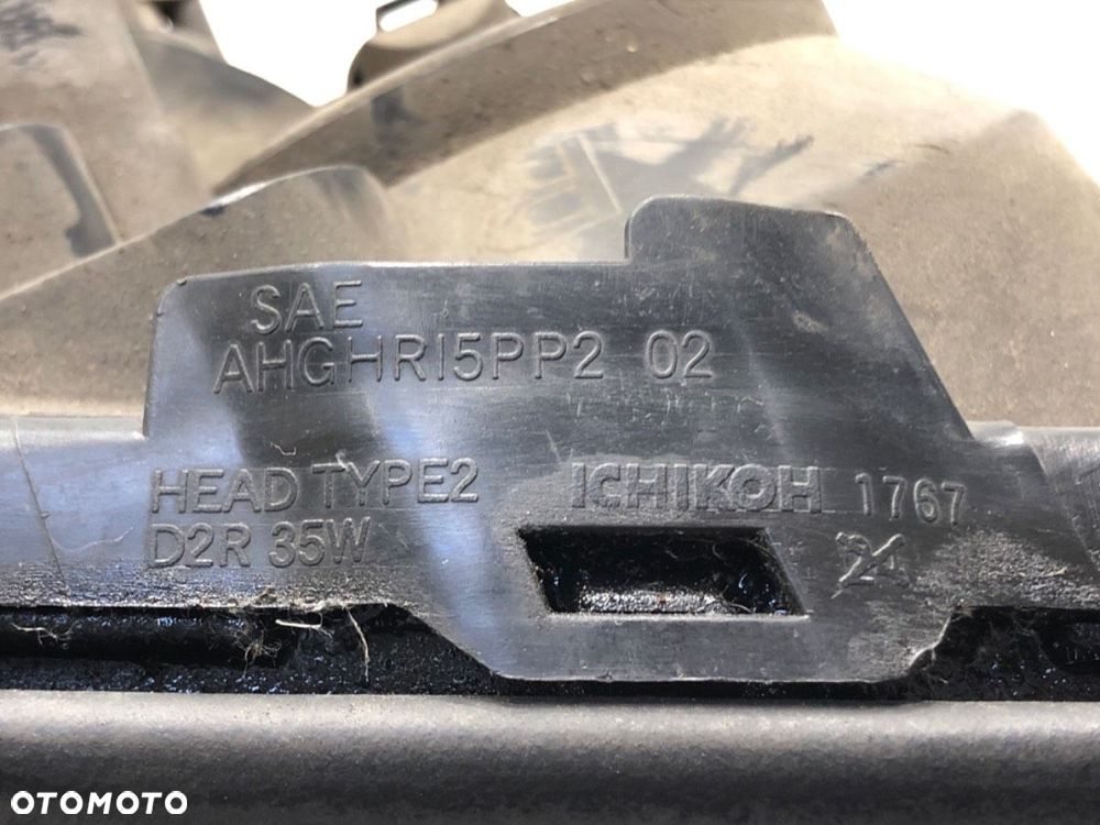 REFLEKTOR PRAWY PRZÓD XENON  SUBARU FORESTER (SG_) 2002 - 2012 2.0 X AWD (SG5) 116 kW [158 KM] - 5