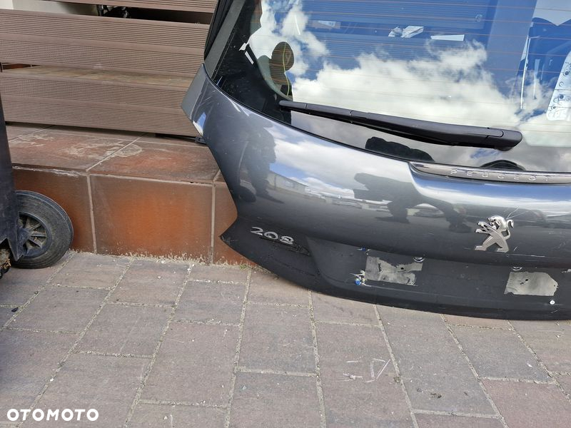 PEUGEOT 208 I 1 KLAPA BAGAŻNIKA TYŁ TYLNA - 4