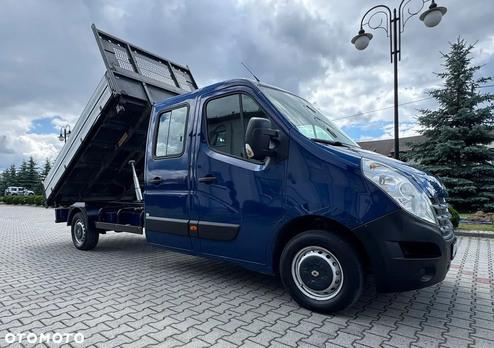 Renault MASTER L3 Klima Elektryka Wywrotka Kiper 3 stronny Doka Hak Brygadówka Serwis - 1