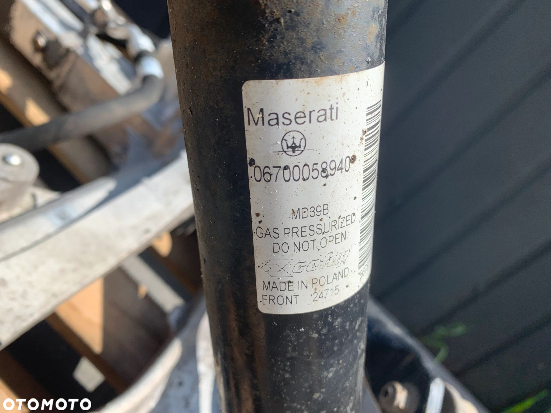 STRONA ZAWIESZENIA LEWA PRAWA PRZÓD MASERATI GHIBLI III - 8