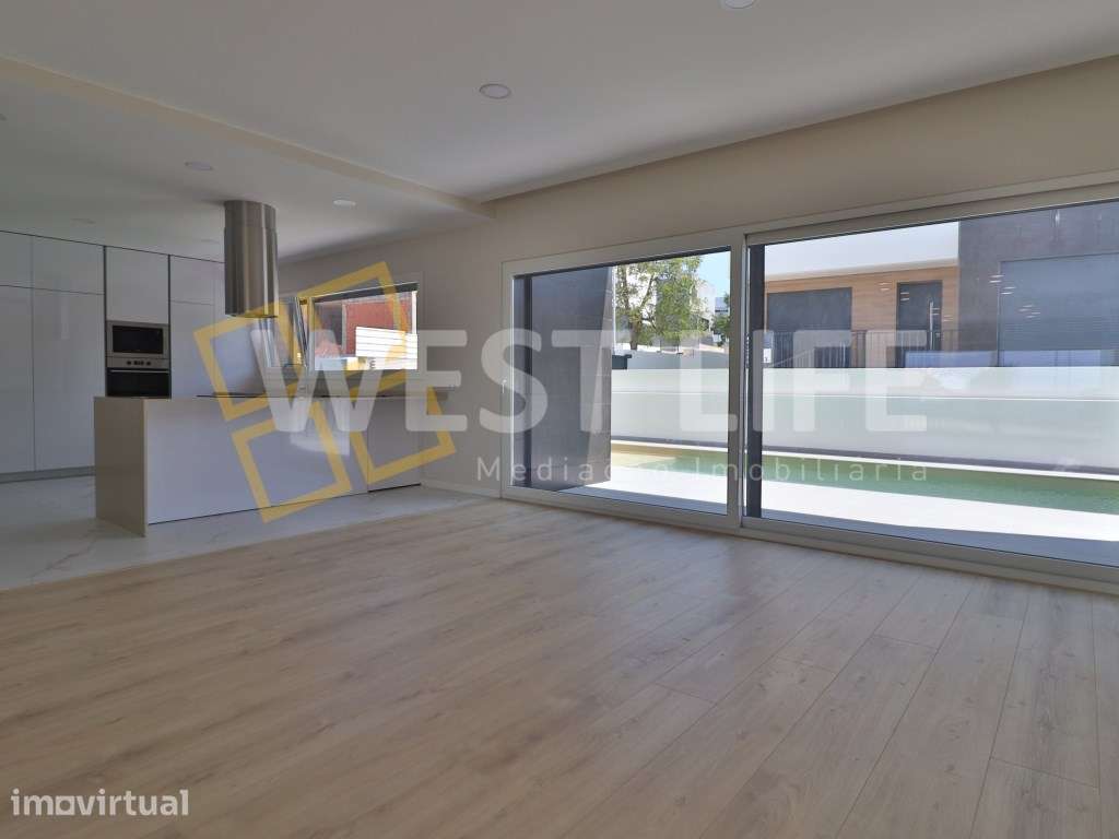Moradia T5 com piscina e jardim de arquitetura moderna NOVA - 5 min... - Grande imagem: 5/31
