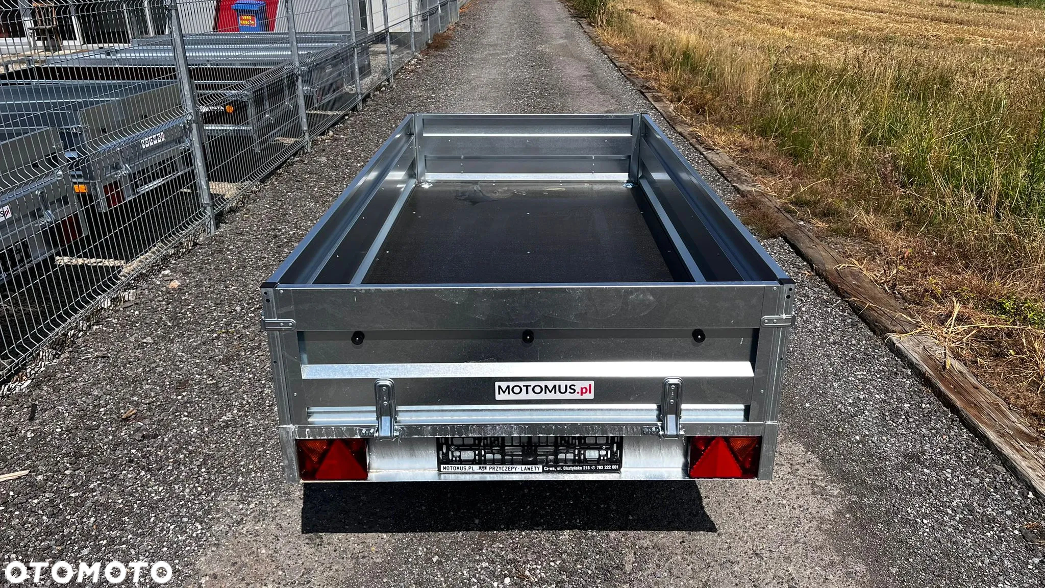 Neptun Przyczepa Neptun N7-263 RTR 263x129x40cm DMC 750 kg mocna spawana resor+amortyzator - 3
