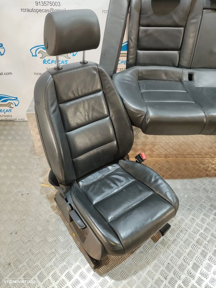 BANCOS PELE AUDI A6 C6 SPORT  FACELIFT 4F2 - 15