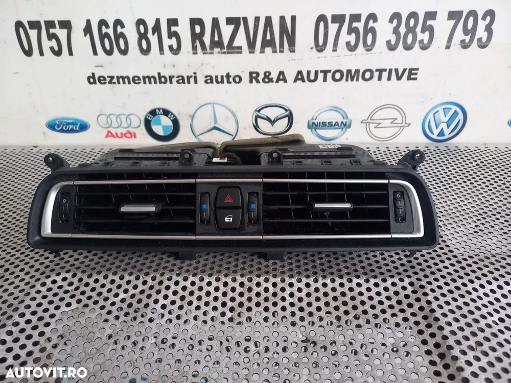 Grile Grila Ventilatie Aerisire Bord Centrala Bmw Seria 7 F01 F02 F03 F04 Volan Stanga Impecabila D - 7