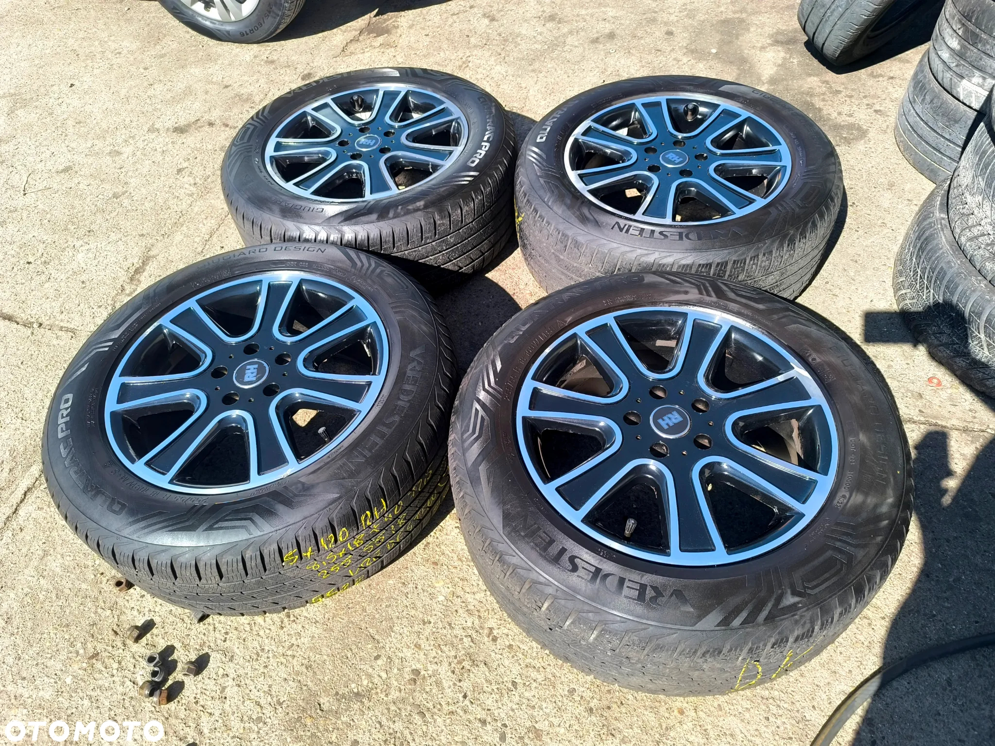 5x120 Felgi Aluminiowe ALUFELGI 18 Koła Całoroczne Wielosezonowe BMW X5 E53 E70 F15 5,5mm Legnica ALU-RAD 255/55 22r. - 2