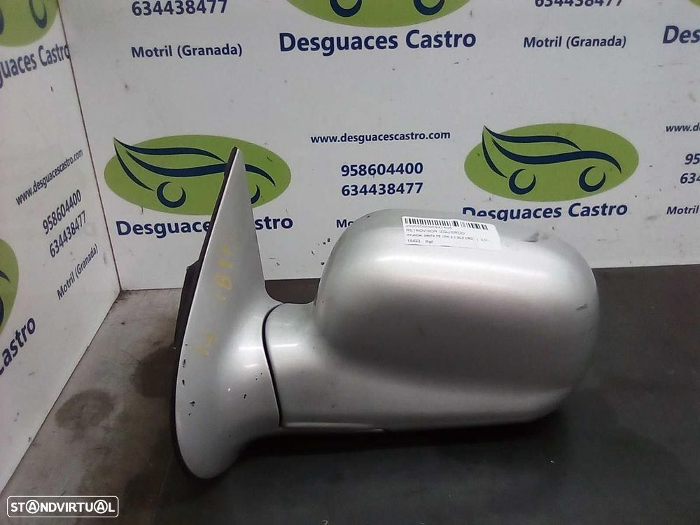 ESPELHO RETROVISOR ESQUERDO HYUNDAI SANTA FÉ I 2005 -D4EA - 4