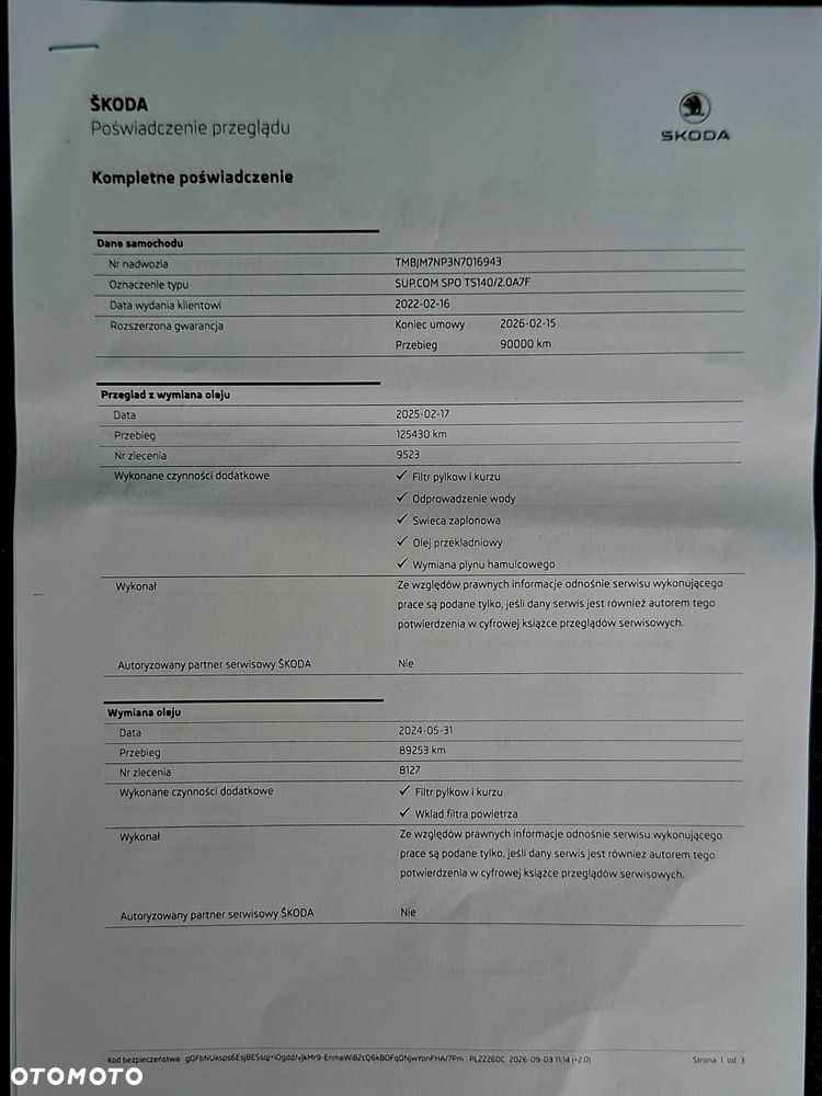 Skoda Superb 2.0 TSI DSG Sportline - 38