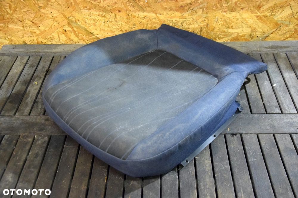 Opel Corsa D Siedzisko fotela niebieskie grzane - 1