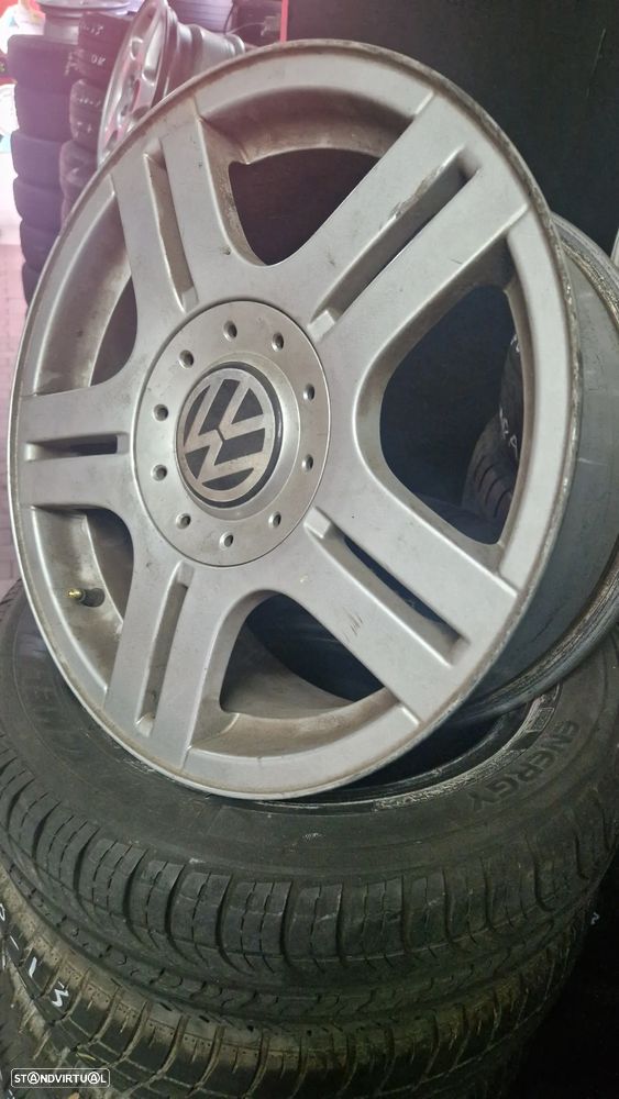 JANTES 16 ORIGINAIS VW PASSAT HIGH LINE USADAS EM BOM ESTADO C/ PNEUS USADOS