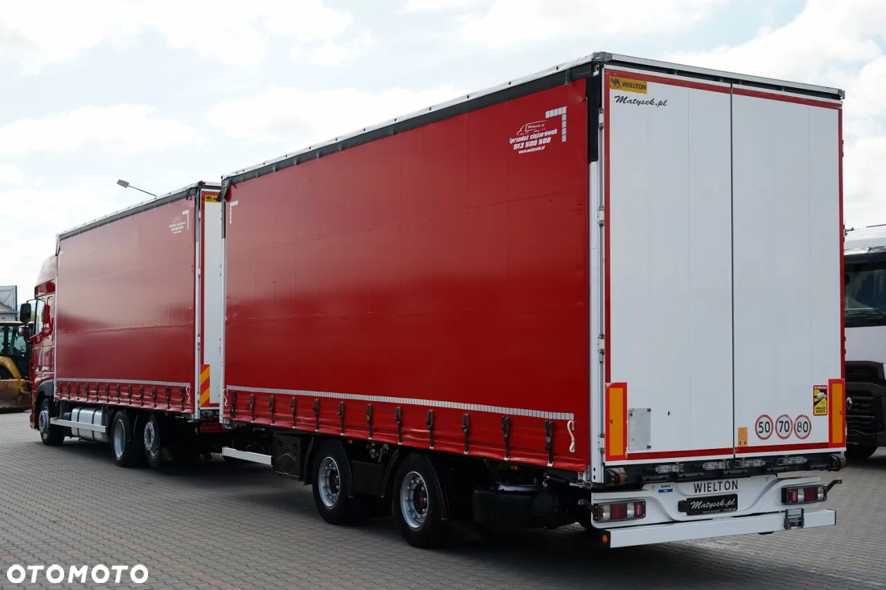 DAF XF 480 / ZESTAW TANDEM / 120 M3 / PRZEJAZDOWY / PO ZŁOTYM KONTRAKCIE SERWISOWYM - 6