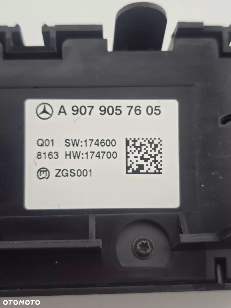 ORYGINALNY Panel Przełączników Mercedes Sprinter W907 W910 A9079057605 - 7