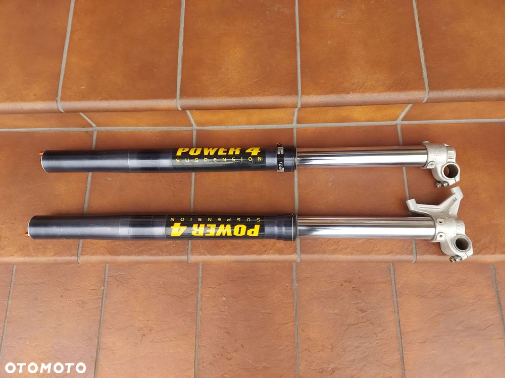 KTM SMR SX SXF EXC LAGI ZAWIESZENIE SUPERMOTO WP48 JEDNOKOMOROWE AMORTYZATORY WP 48 POD ZACISK RADIALNY POWER4 - 1