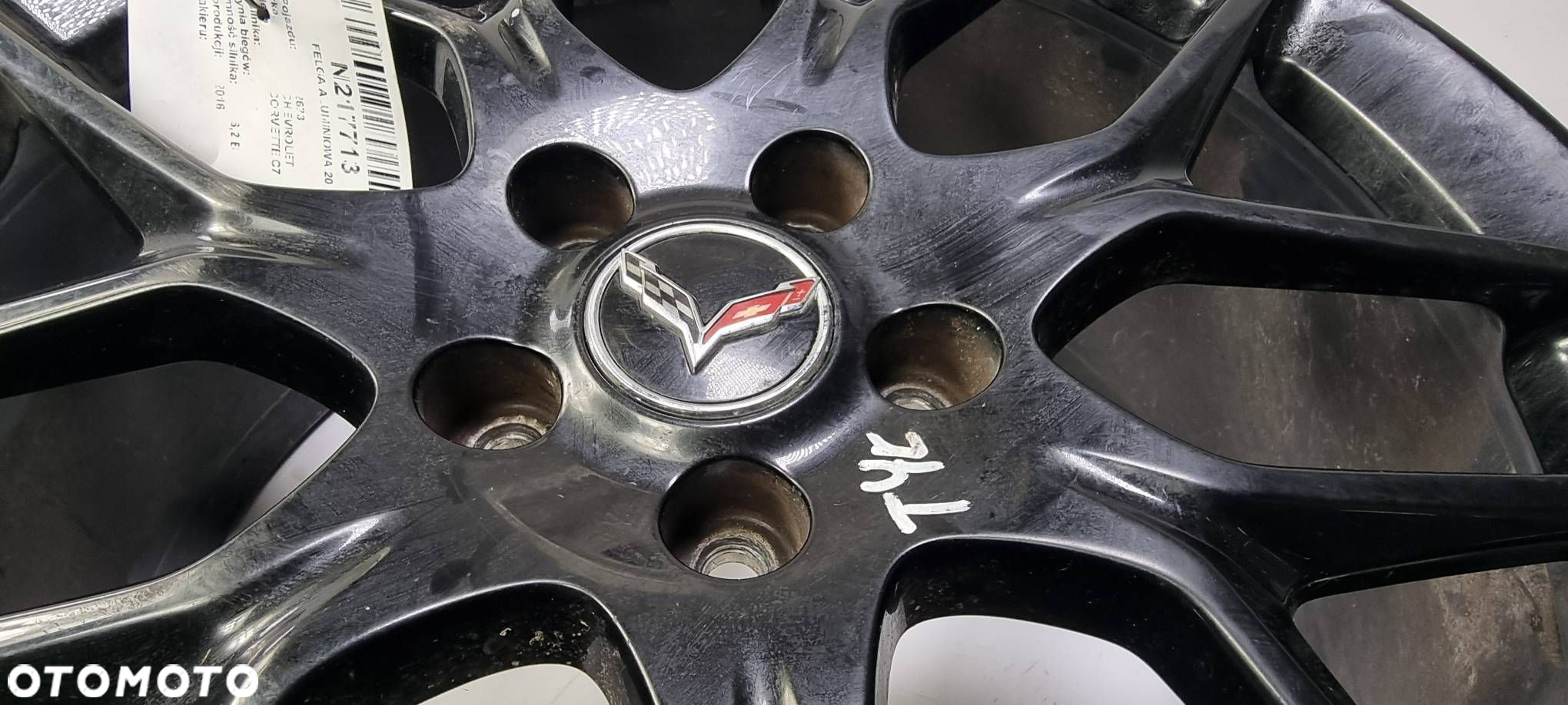 FELGA ALUMINIOWA 20 CHEVROLET CORVETTE C7 TYŁ - 7