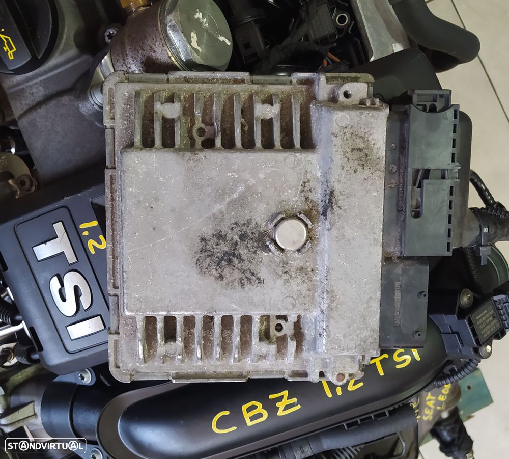 centralina seat leon 1.2TFI 105cv continental 5WP44658 / 03F 906 070 CF simos10.11 HW:H02 - 3