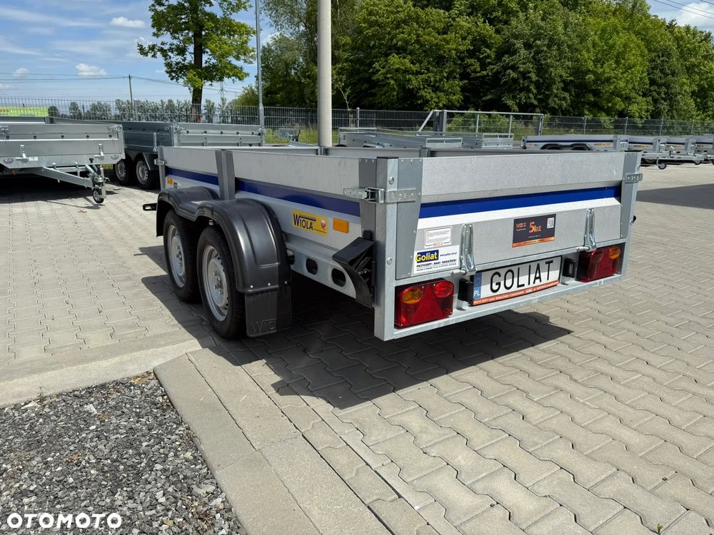 Wiola SILESIA PLUS przyczepa dwuosiowa 302x152x38cm MOCNA RAMA SPAWANA - 10