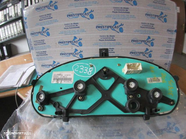 Quadrante 9648836580 PEUGEOT 206 2003 1.4HDI 70CV 5P DOURADO KM/H DIGITAL Apoio Partido - 4
