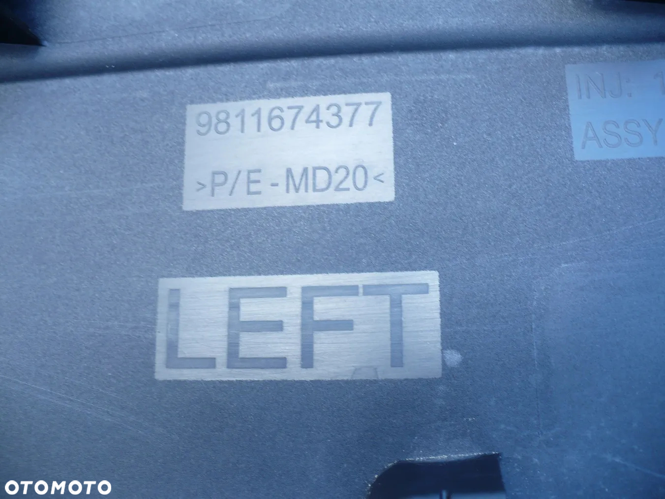 PEUGEOT 3008 II 5008 II 17-24 LISTWA DRZWI LEWA PRZOD 9811674377 ORYGI. - 6
